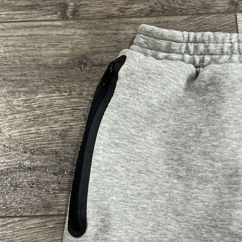 Nike Tech Fleece Tracksuit Grey Full Zip Hoodie and Joggers Set Boys Large